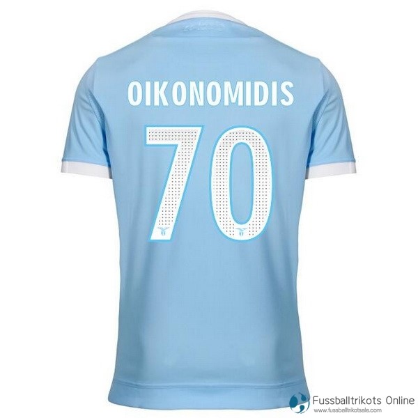 Lazio Trikot Heim Oikonomidis 2017-18 Fussballtrikots Günstig